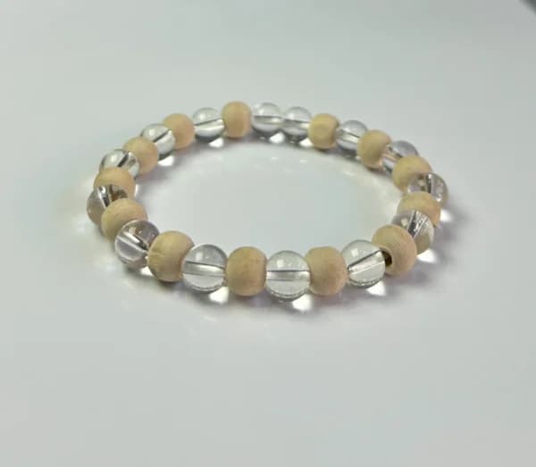 Sphatik with Tulsi Bracelet
