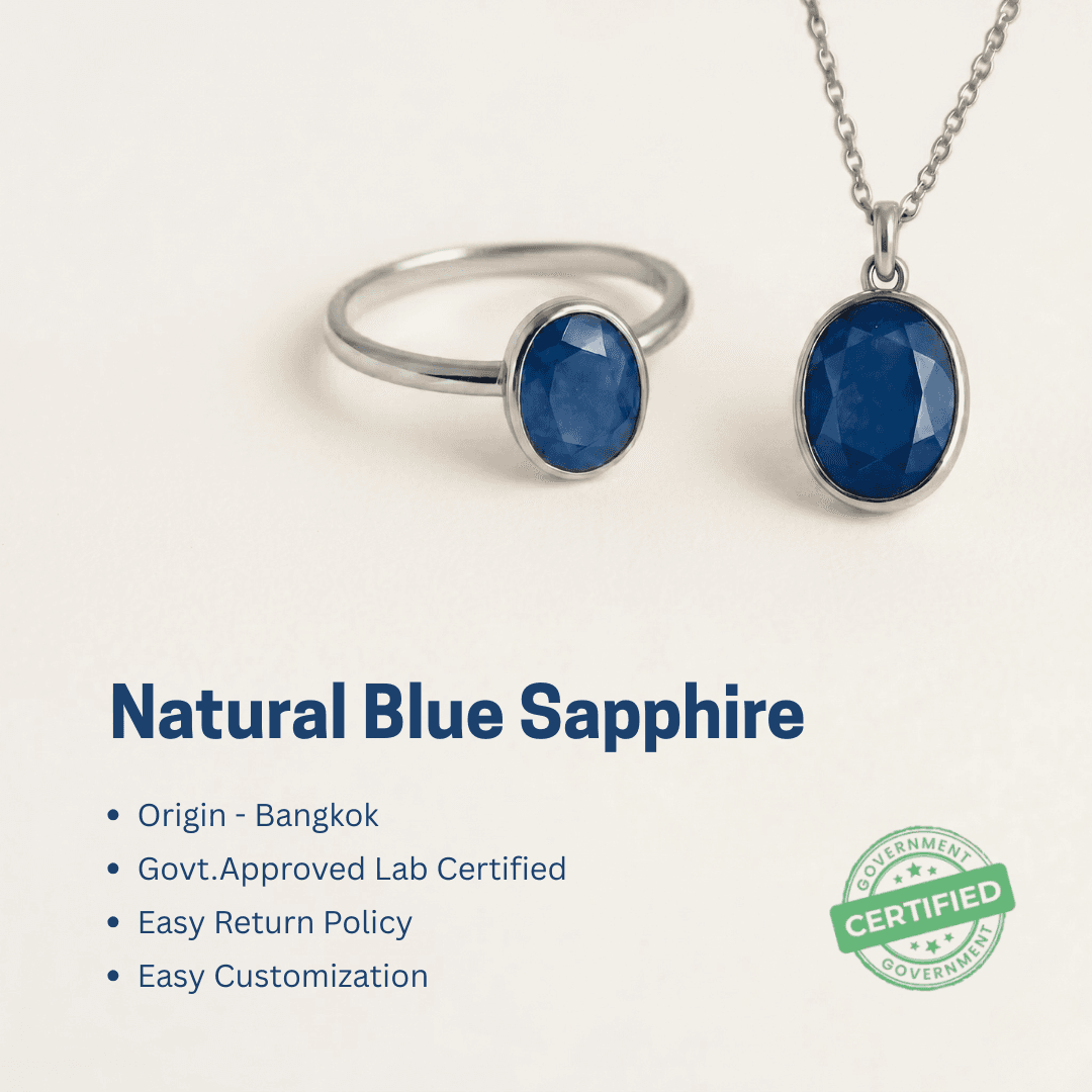 Blue Sapphire | 8.50Ratti