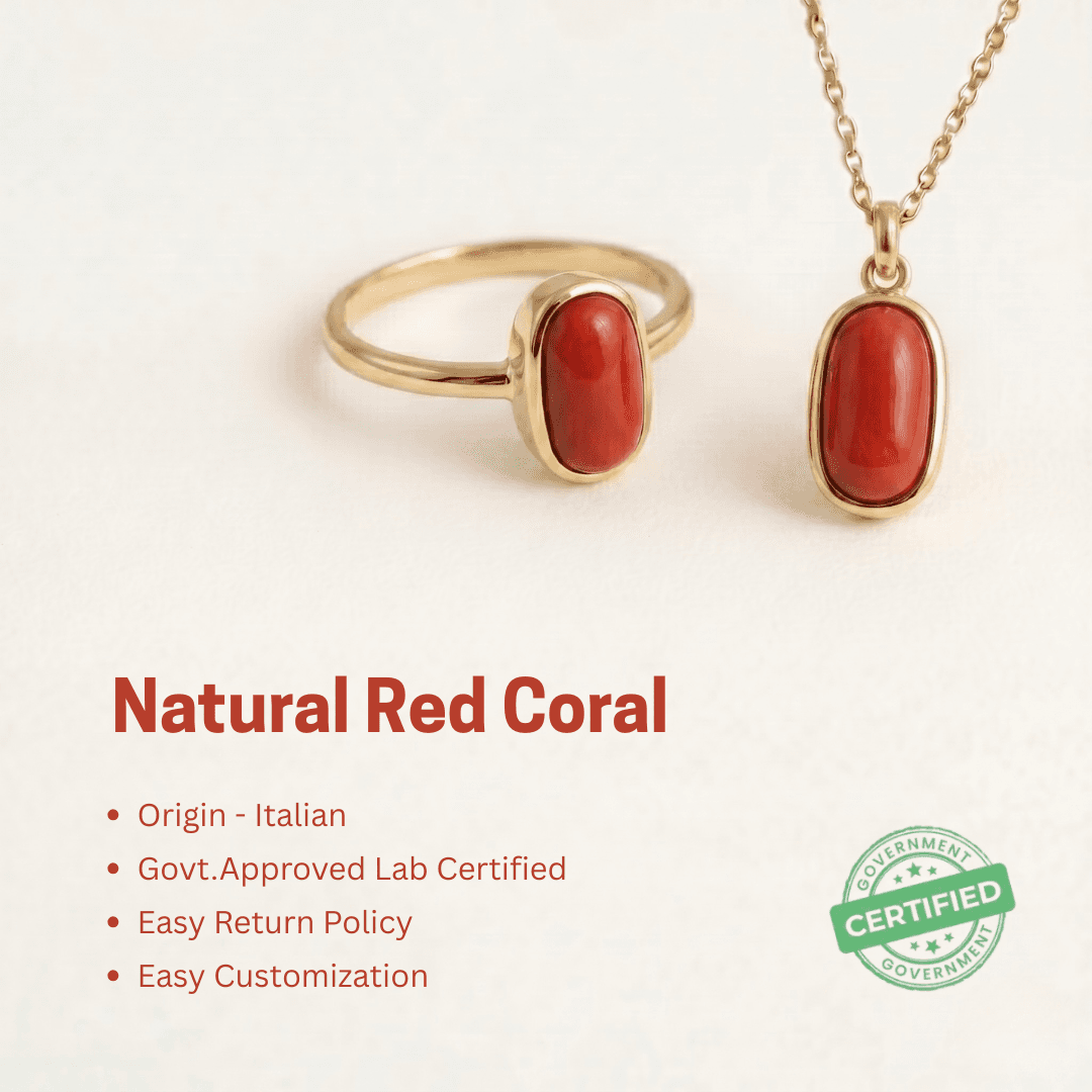 Red Coral | 6.25 Ratti